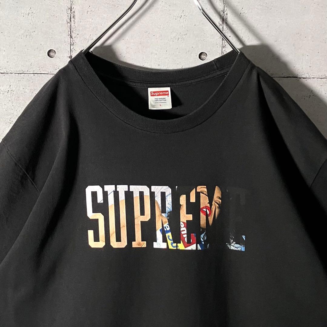 まとう☆ 24FW テラパトリックロゴ Tシャツ Lブラック
