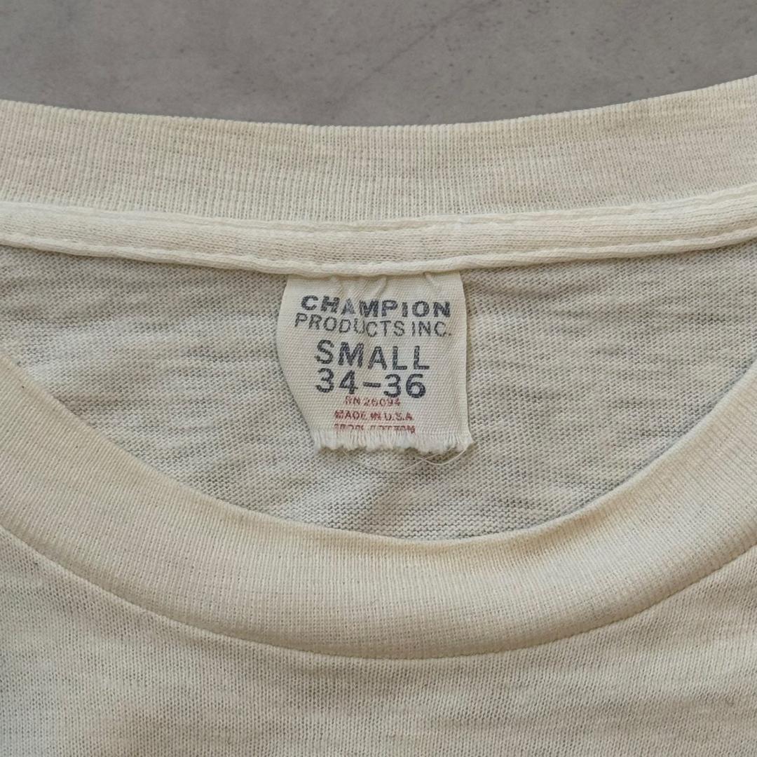 60s champion プロダクツタグ カレッジプリント Tee DM1223