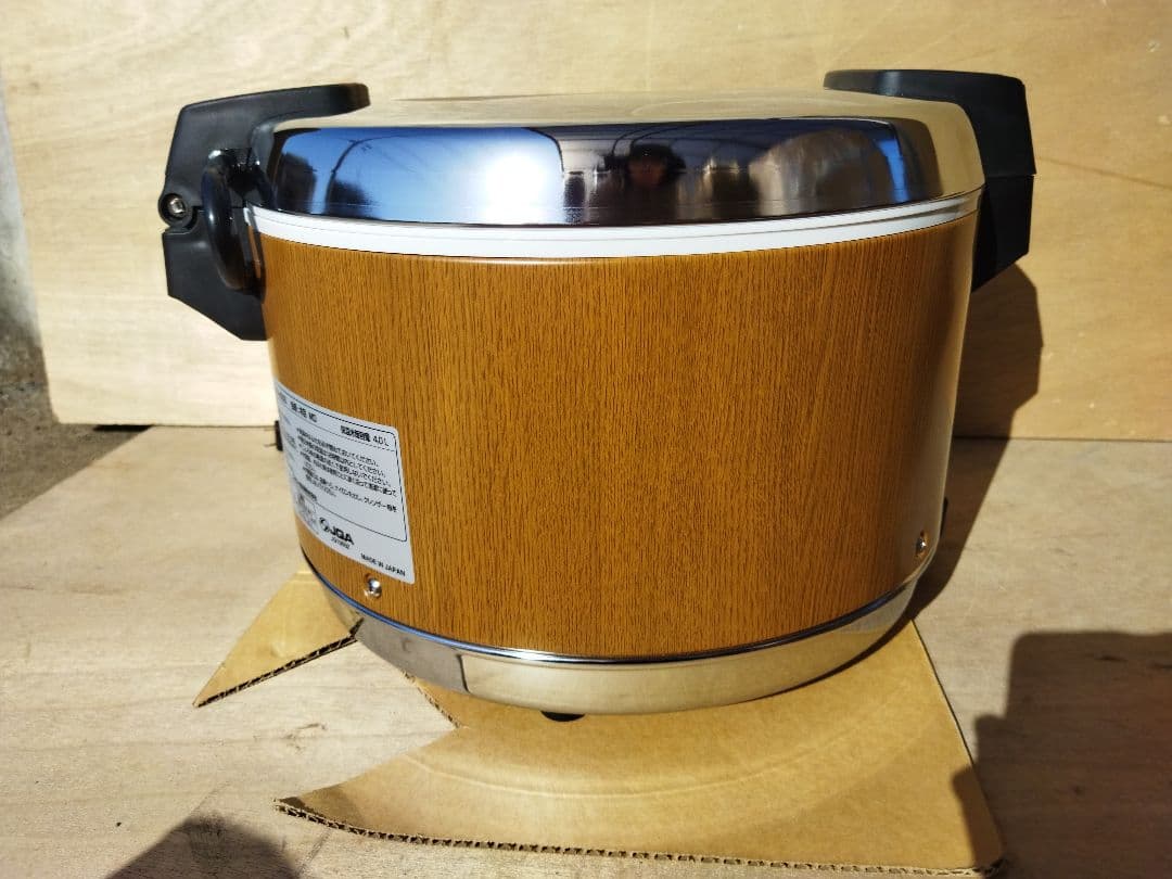 新品　タイガー　TIGER 電子ジャー　保温調理鍋 JHA-4000 木目