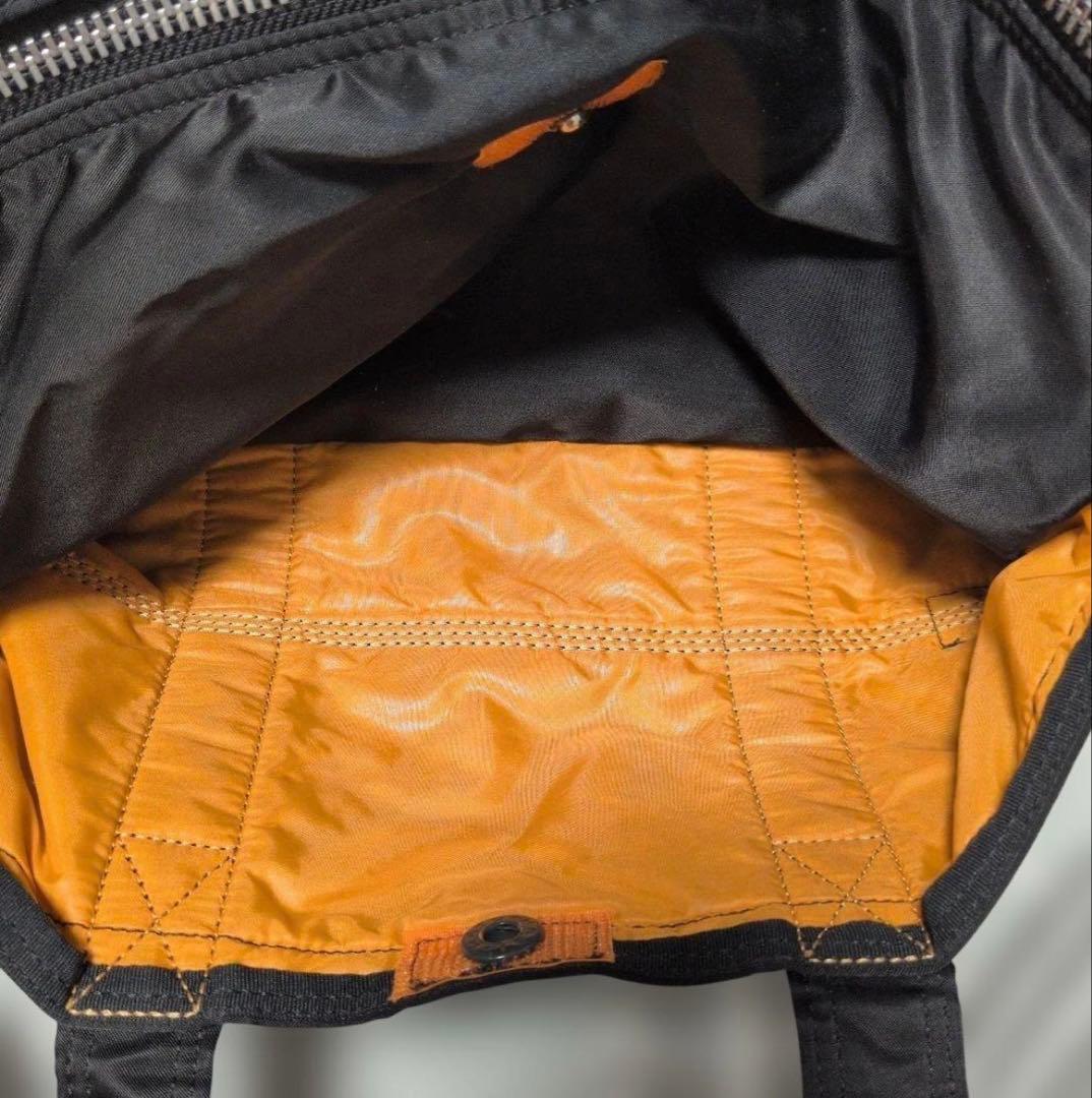 PORTER ミニボストンバッグL ブラック　タンカー　ポーター