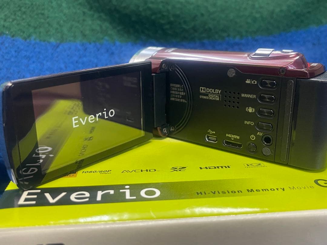 JVC EverioハイビジョンメモリームービーGZ-Ｅ265 ビデオカメラ