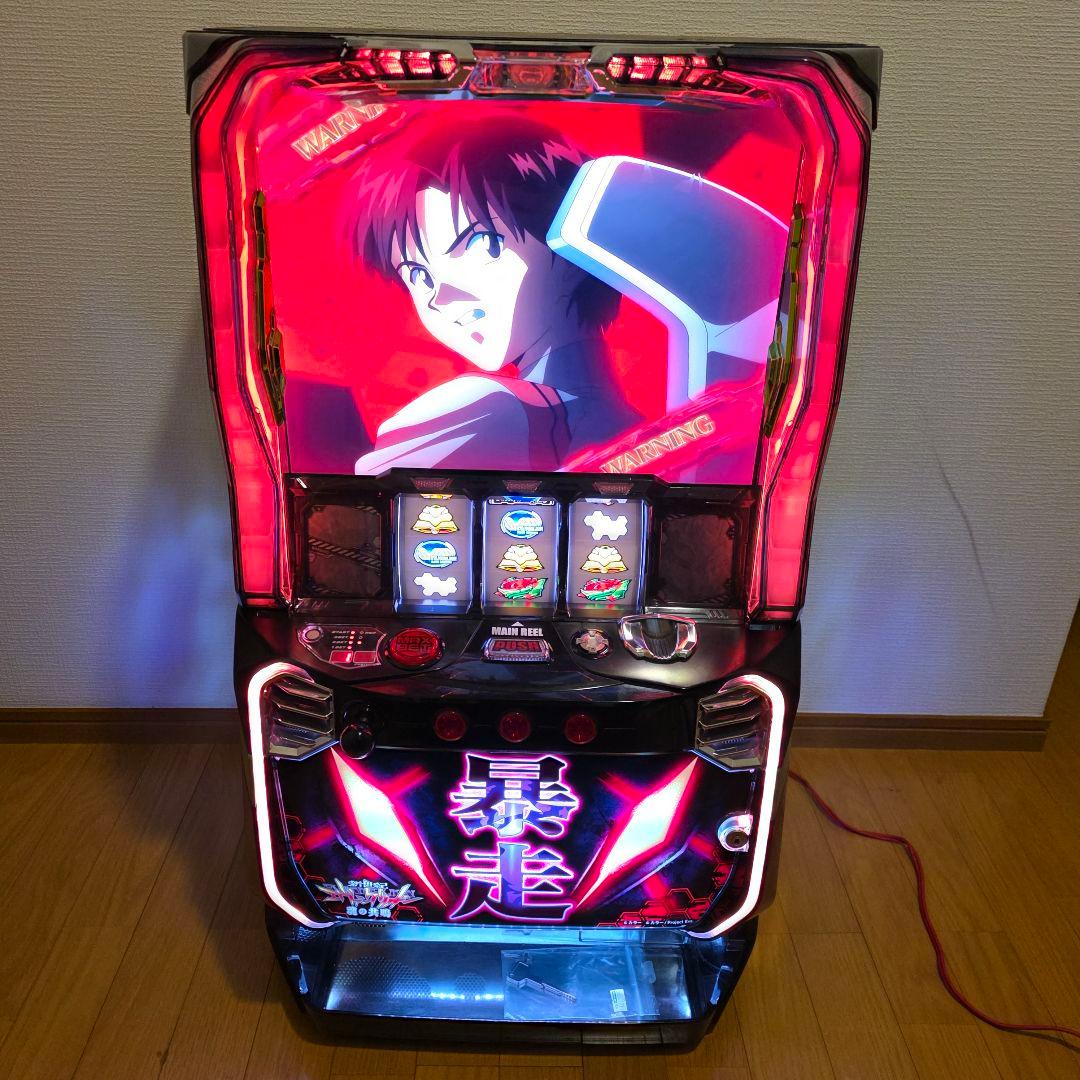 ※送料込【不要機】Sエヴァンゲリオン 魂の共鳴 パチスロ 実機【美品】