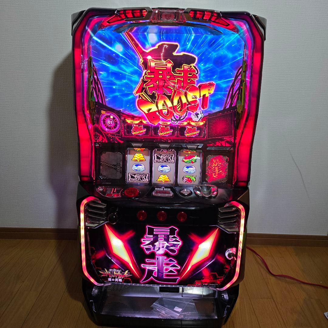 ※送料込【不要機】Sエヴァンゲリオン 魂の共鳴 パチスロ 実機【美品】
