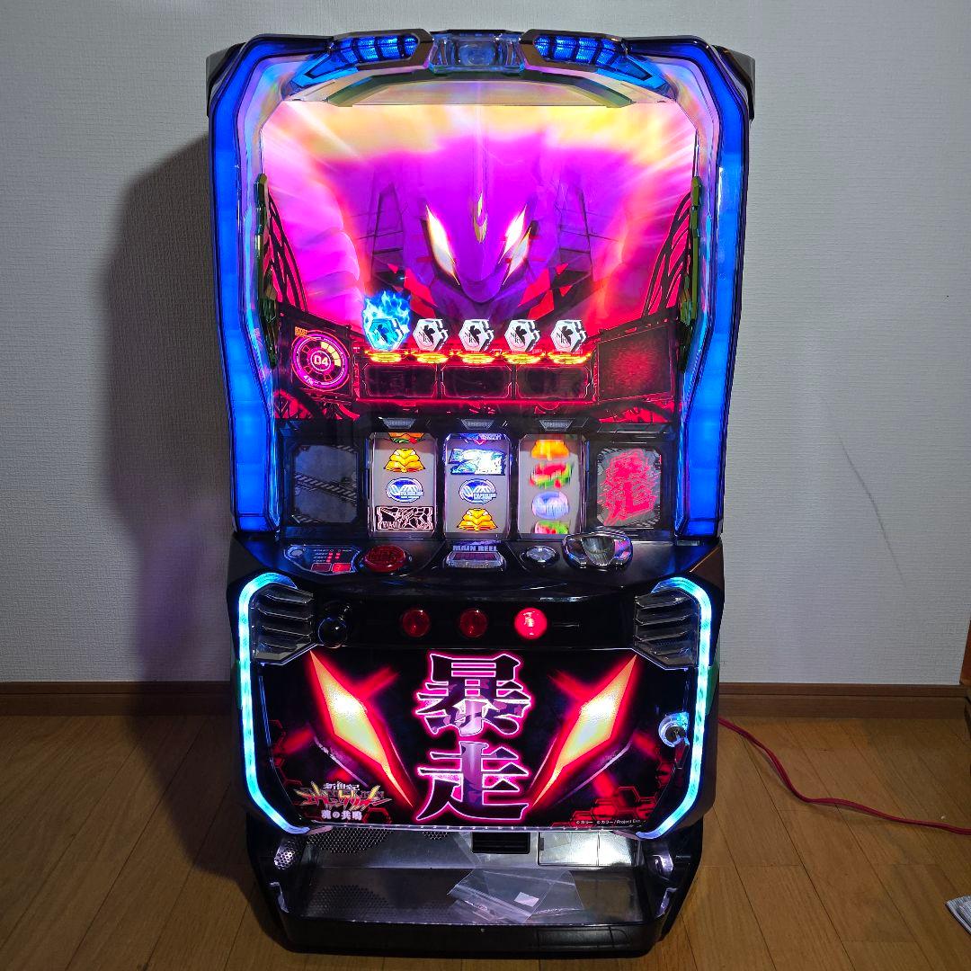 ※送料込【不要機】Sエヴァンゲリオン 魂の共鳴 パチスロ 実機【美品】