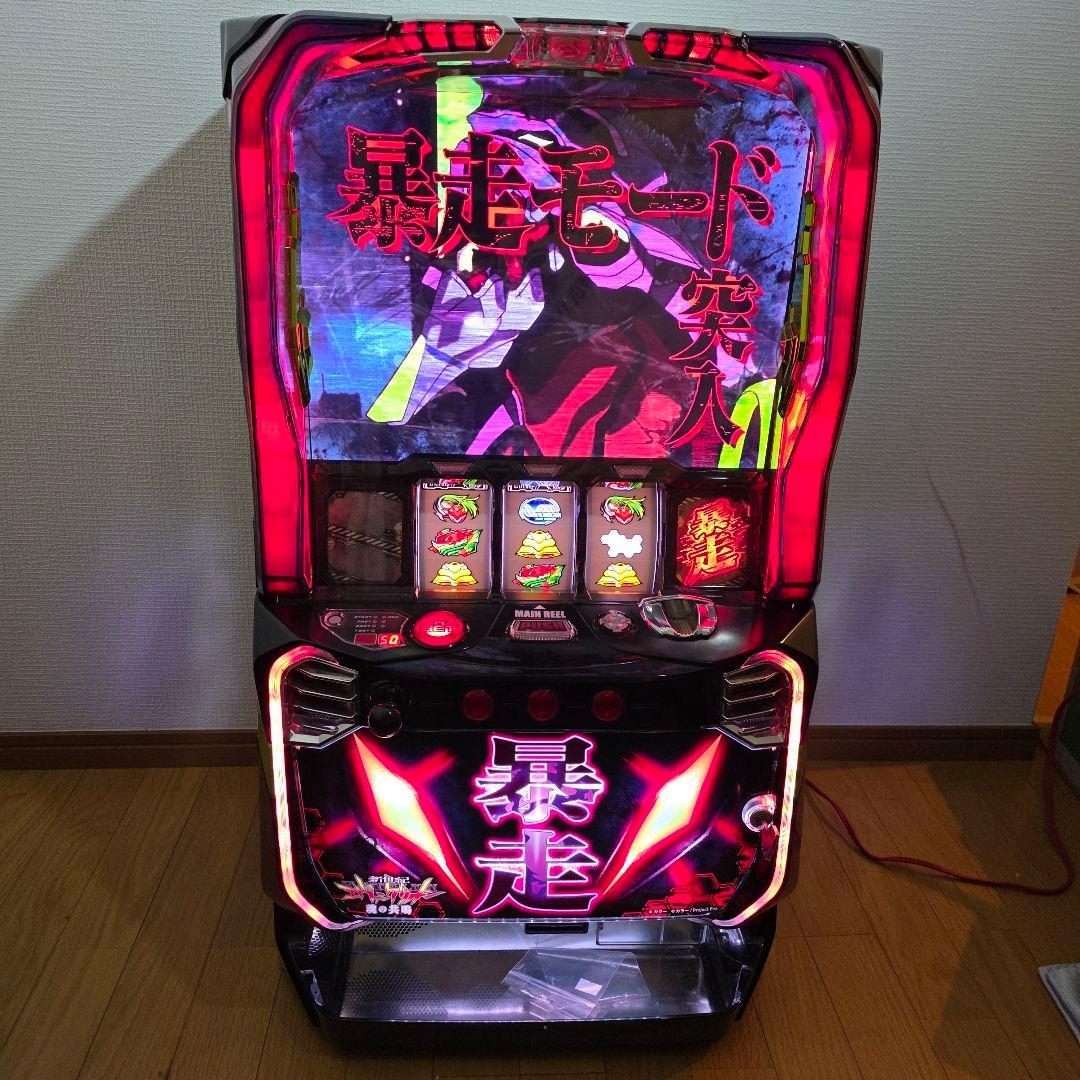 ※送料込【不要機】Sエヴァンゲリオン 魂の共鳴 パチスロ 実機【美品】