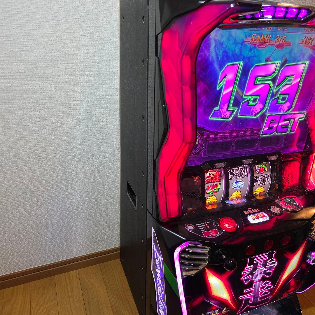 ※送料込【不要機】Sエヴァンゲリオン 魂の共鳴 パチスロ 実機【美品】