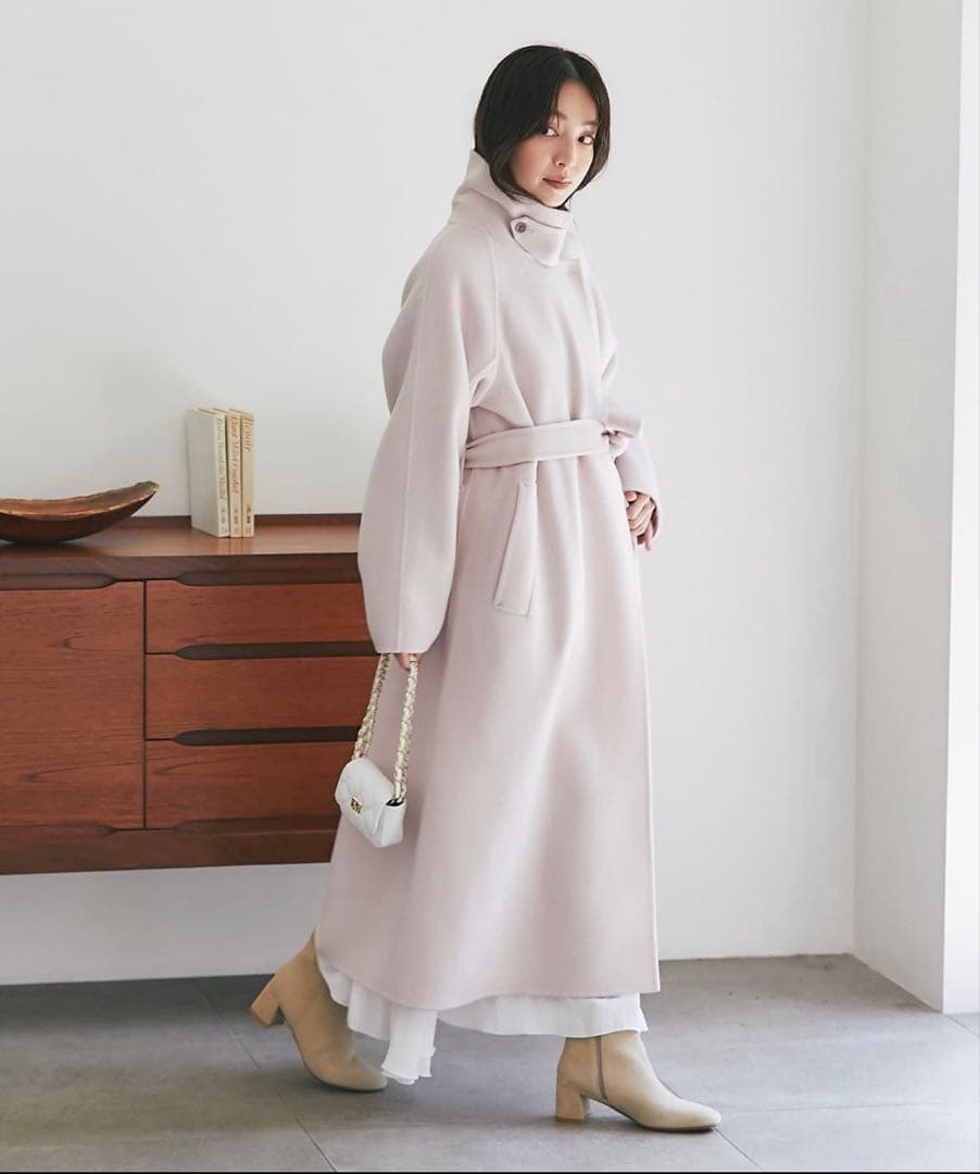 La boutique BonBon ダブルフェイス2WAYロングコート