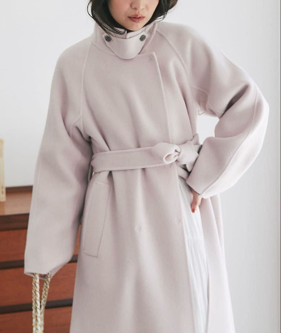 La boutique BonBon ダブルフェイス2WAYロングコート
