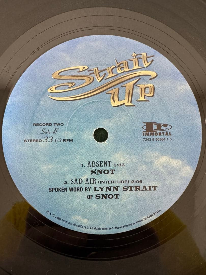 SNOT レコード　　original 極美品