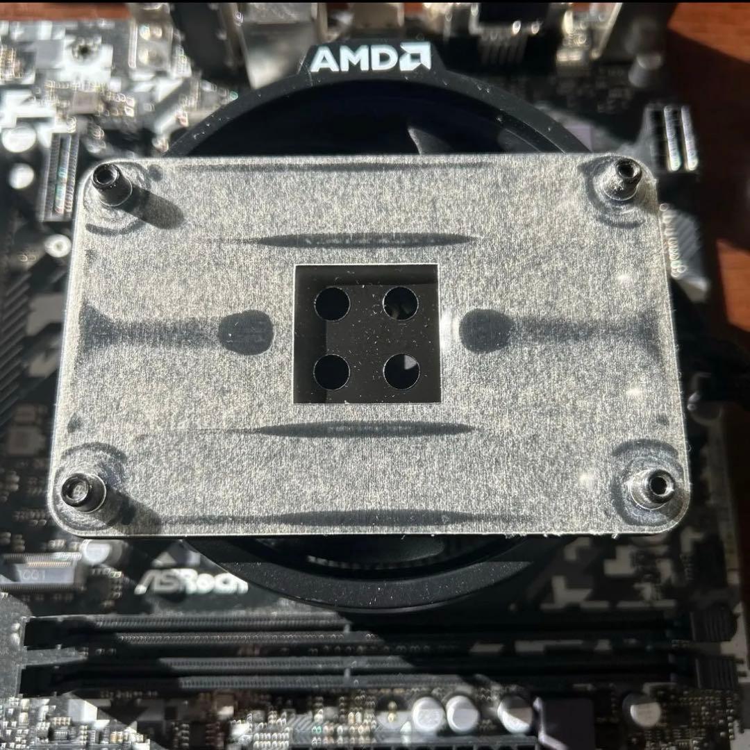 マザーボードASRock A520MTW、AMD Ryzen5 PRO4650G
