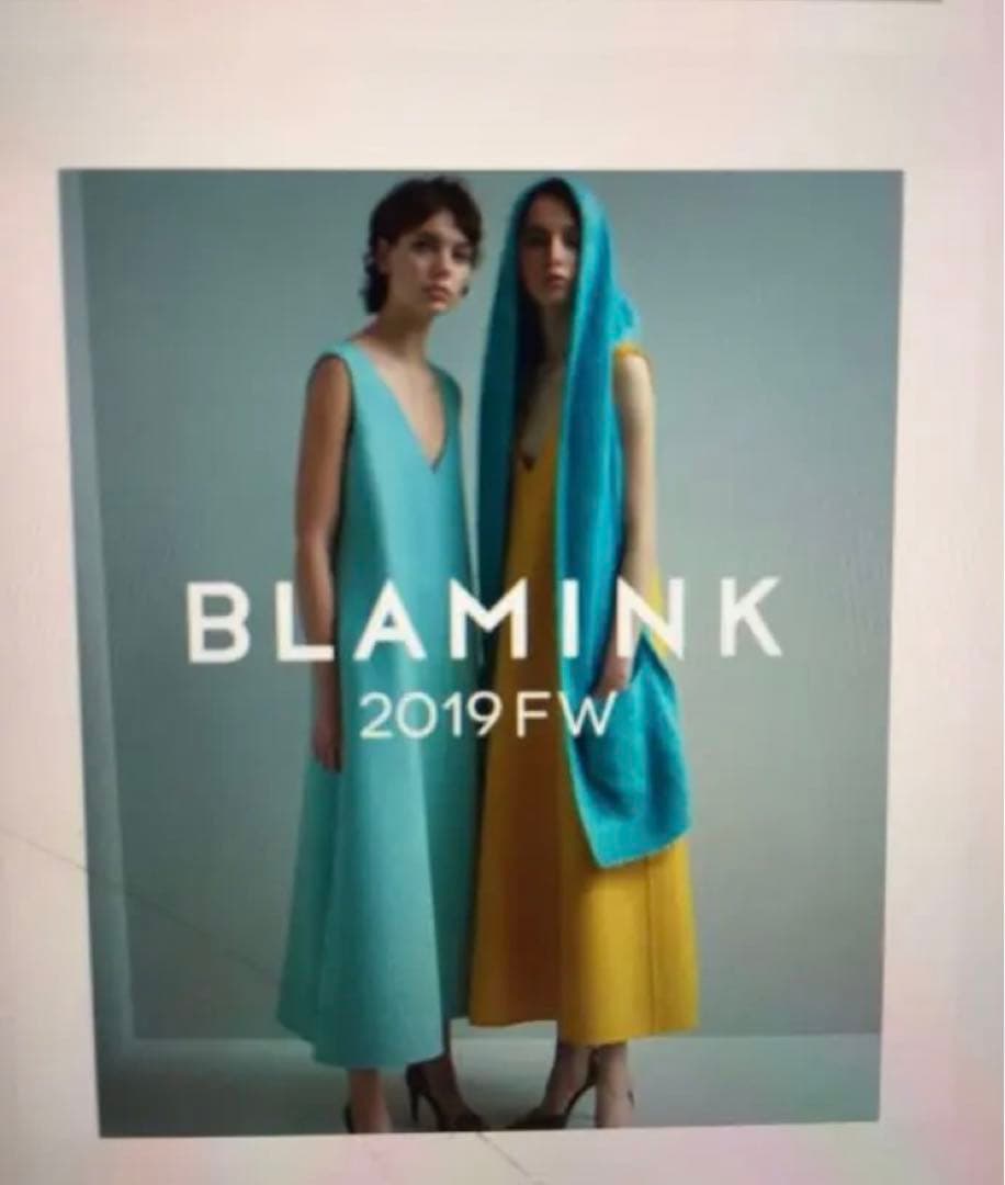 Blamink　カシミヤ　フード　マフラー