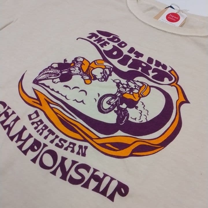 新品 ステュディオダルチザン USAコットンピグメントTシャツ XXL8163A