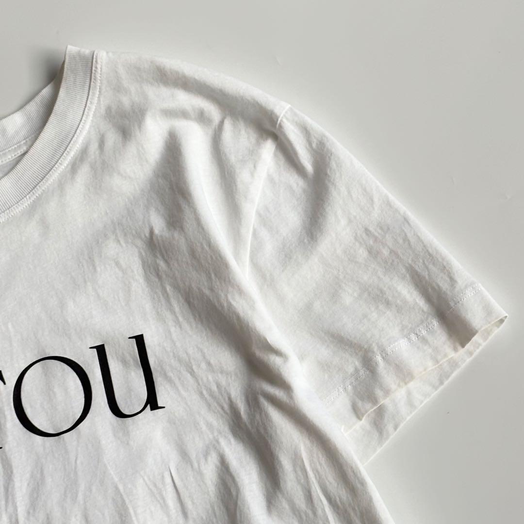 PATOU パトゥ ロゴプリント Tシャツ 半袖　ホワイト 白　サイズ XS