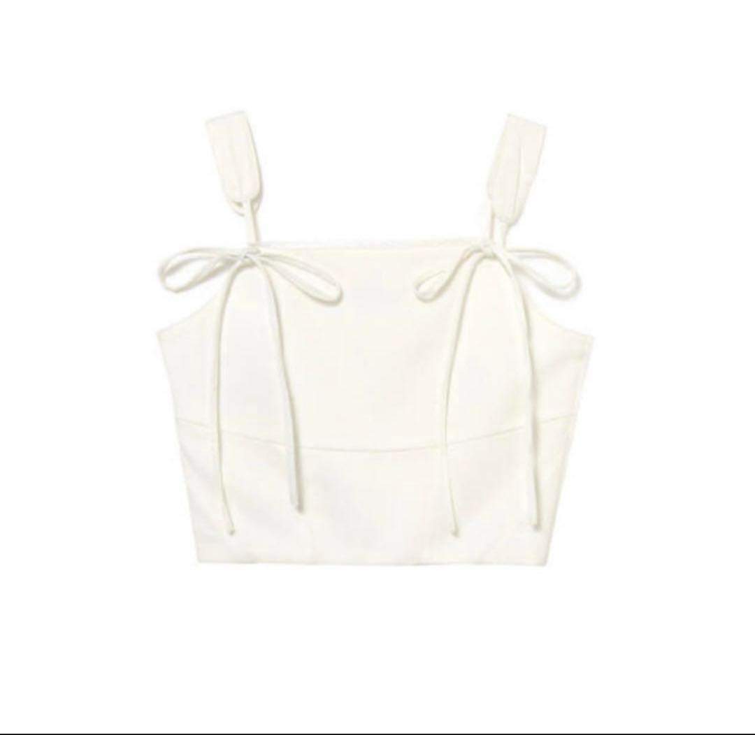 美品　　andmary リボン　キャミソール
