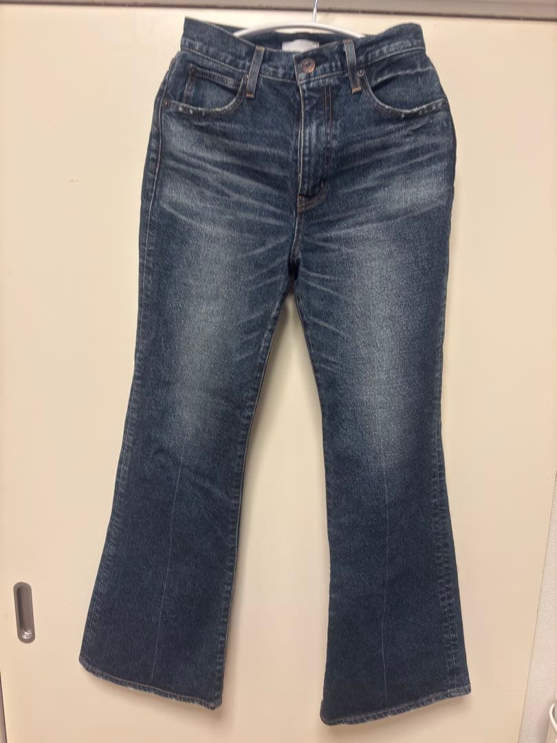 新品　moussy MVS D/BLU FLARE 26 インチ　フレアデニム