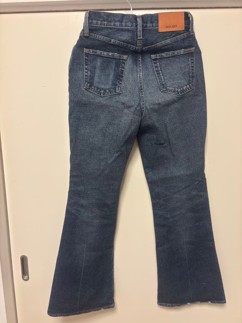 新品　moussy MVS D/BLU FLARE 26 インチ　フレアデニム
