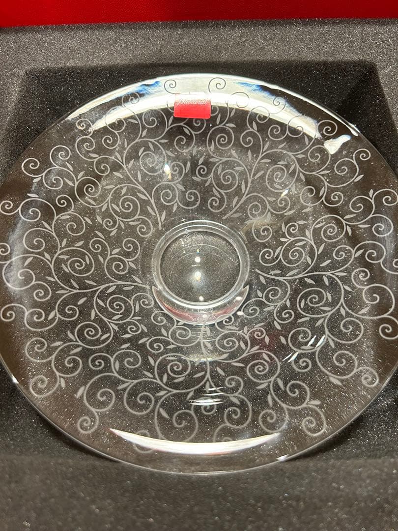 Baccarat クリスタルプレート　バカラ