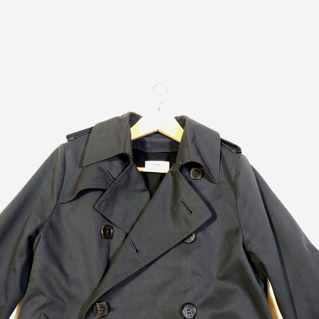 HYKE 【美品】 ライナー付き トレンチコート ハイク ブラック 腰ベルト