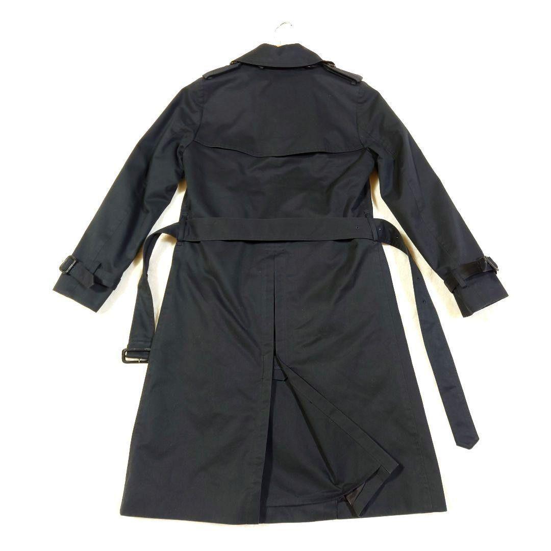 HYKE 【美品】 ライナー付き トレンチコート ハイク ブラック 腰ベルト