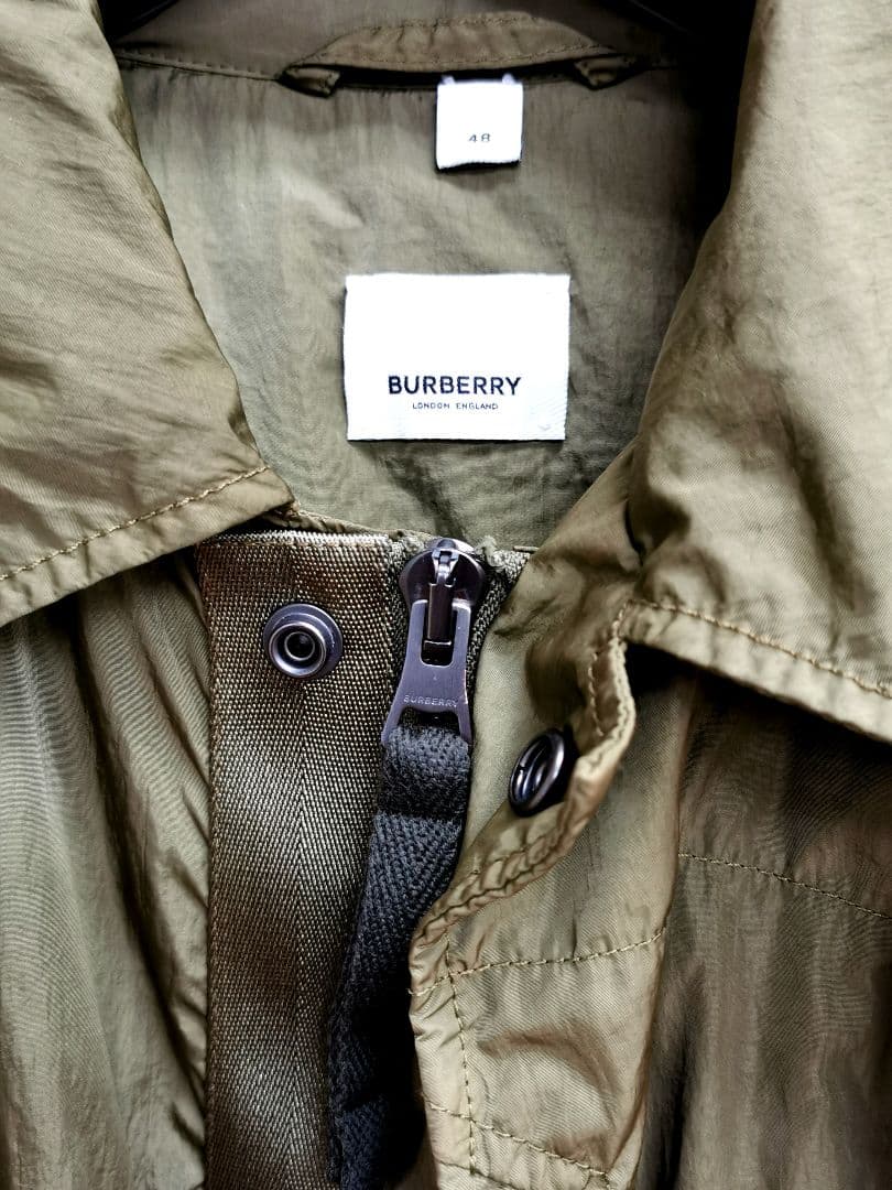 バーバリー BURBERRY2019プレフォール ロング・ナイロンコート