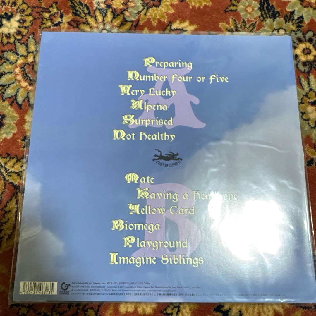 新品未開封nobuses No Buses 完全生産限定盤 レコード LP