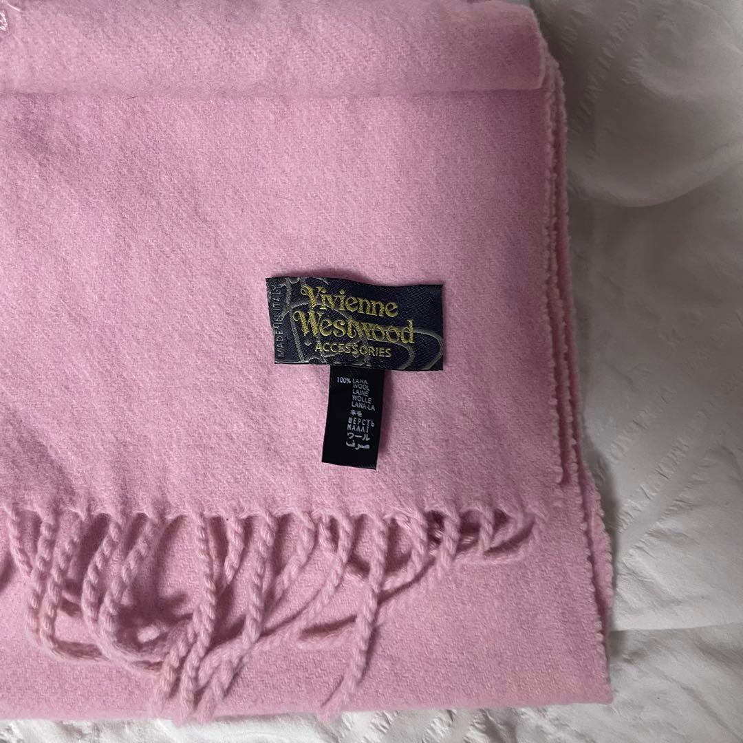 Vivienne Westwood ヴィヴィアン ピンク マフラー