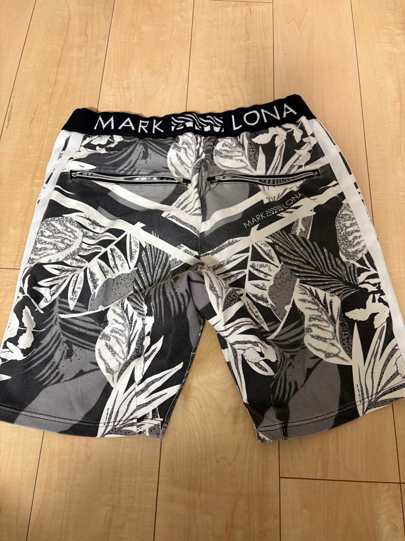 MARK LONA ジップアップジャケット モノクロ上下