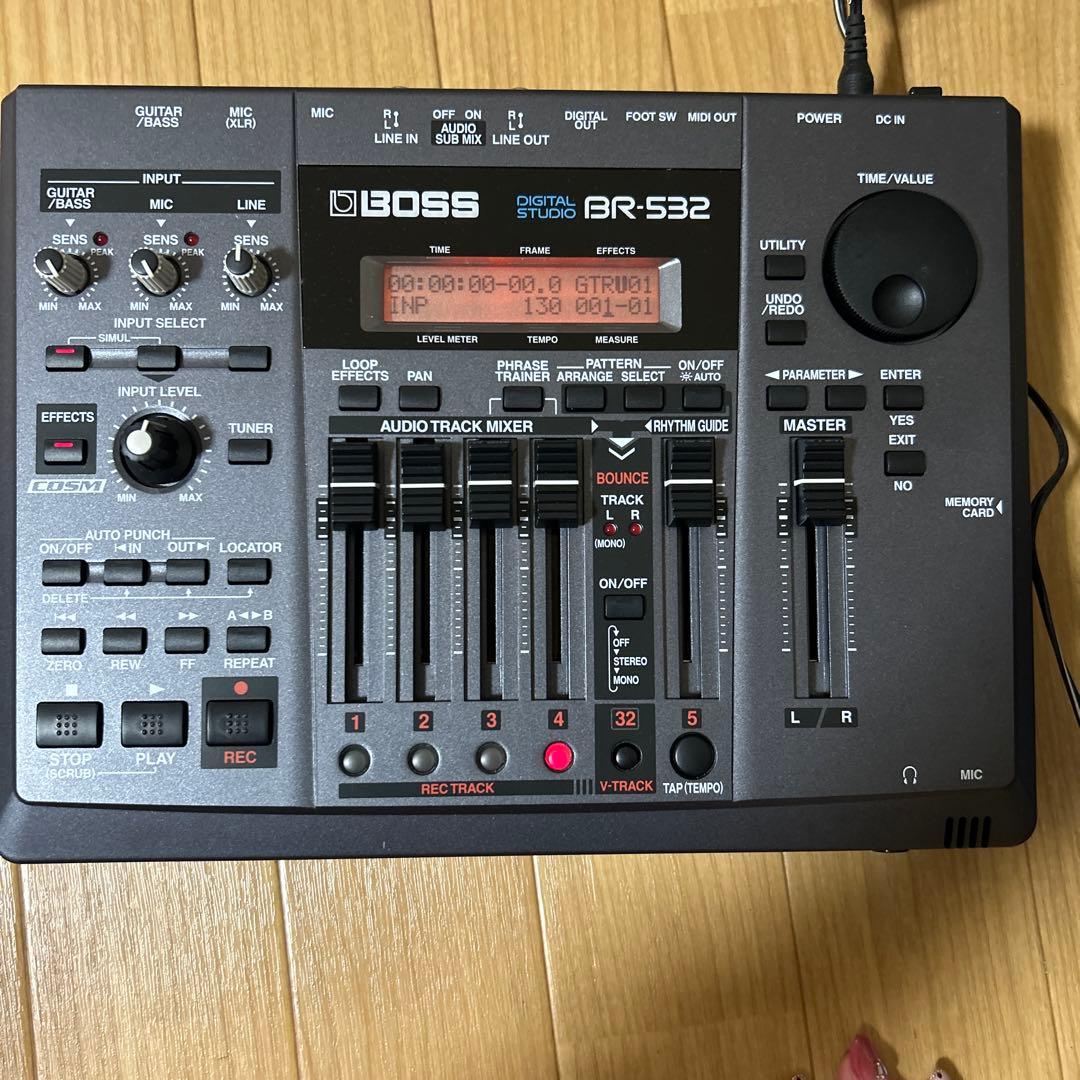 BOSS ボス マルチトラックレコーダー レコーディング BR-532 音響機材