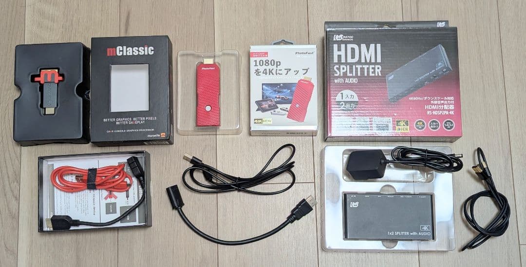 mClassic&4KGamer+&ダウンスケールHDMIセレクターセット