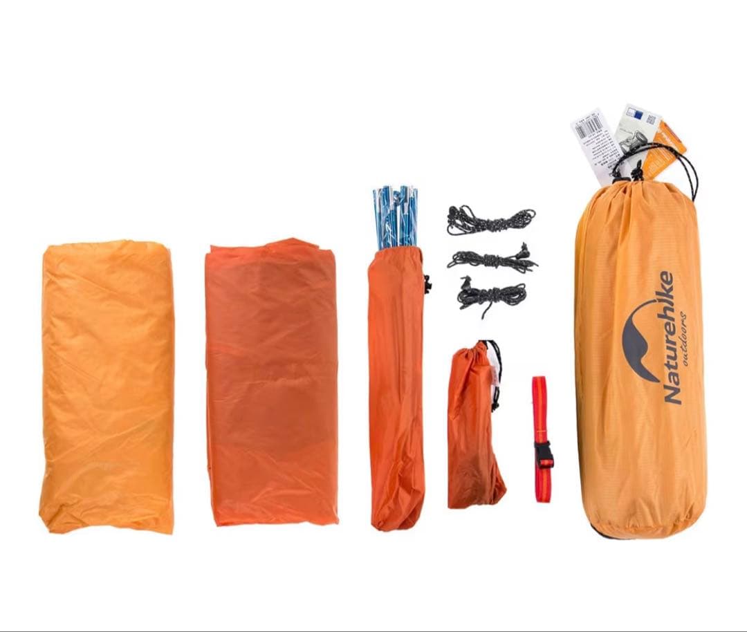 Naturehike cloud-up軽量1 – 2人バックパッキングテント