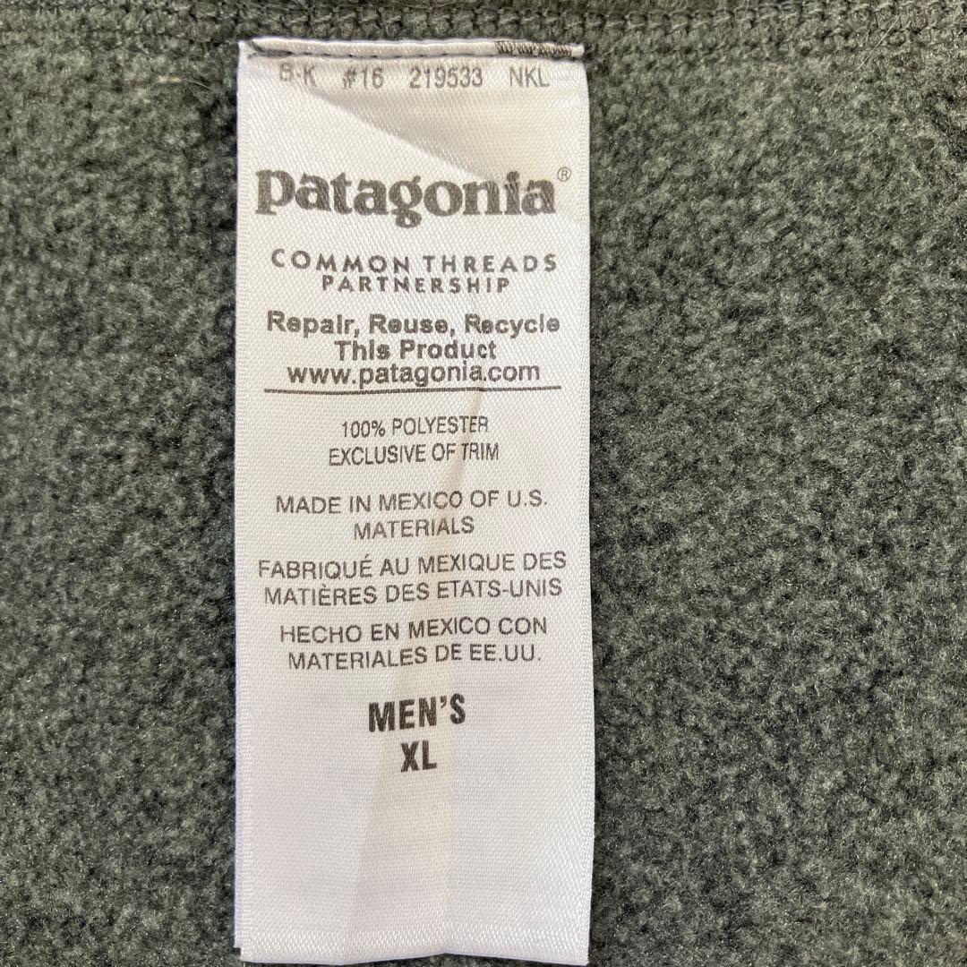 【人気XLサイズ】Patagonia シンチラ フリース ベスト グレー