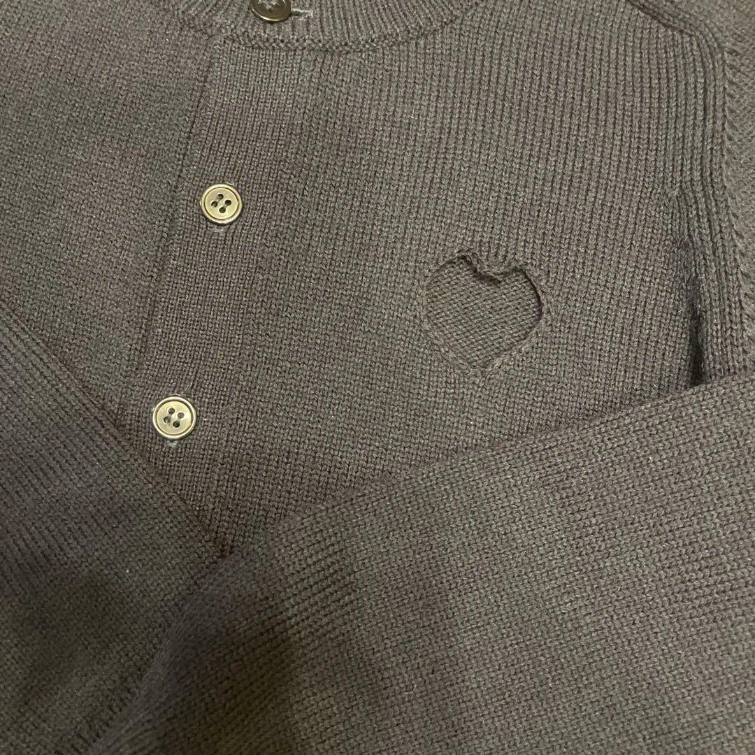 nknit NKNIT♡hole KNIT cardigan ショート丈
