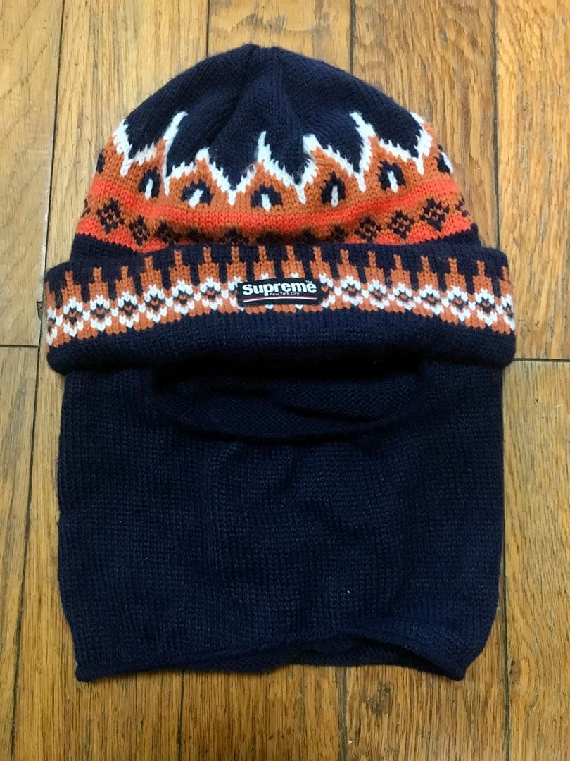 美品 supreme facemask beanie シュプリーム 覆面 マスク