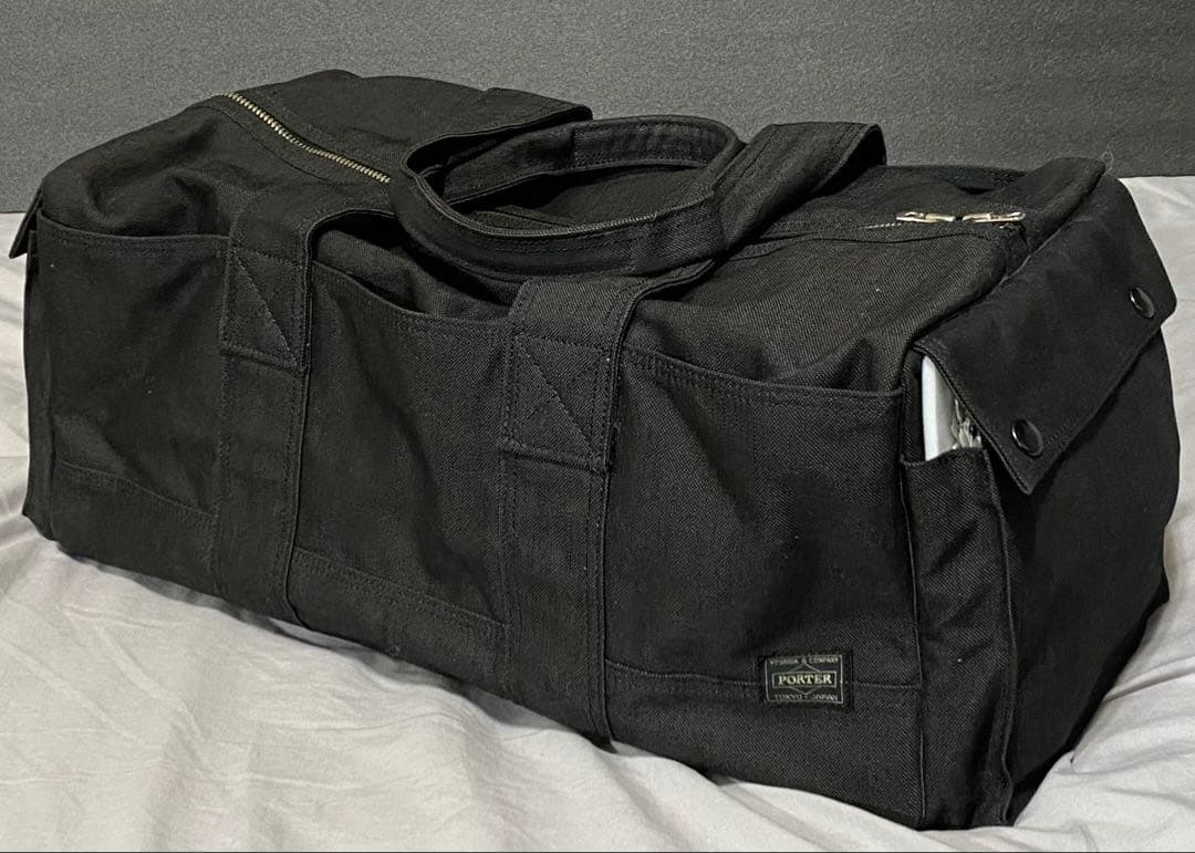 s*e様 PORTER スモーキーボストンバッグ ダークグレー