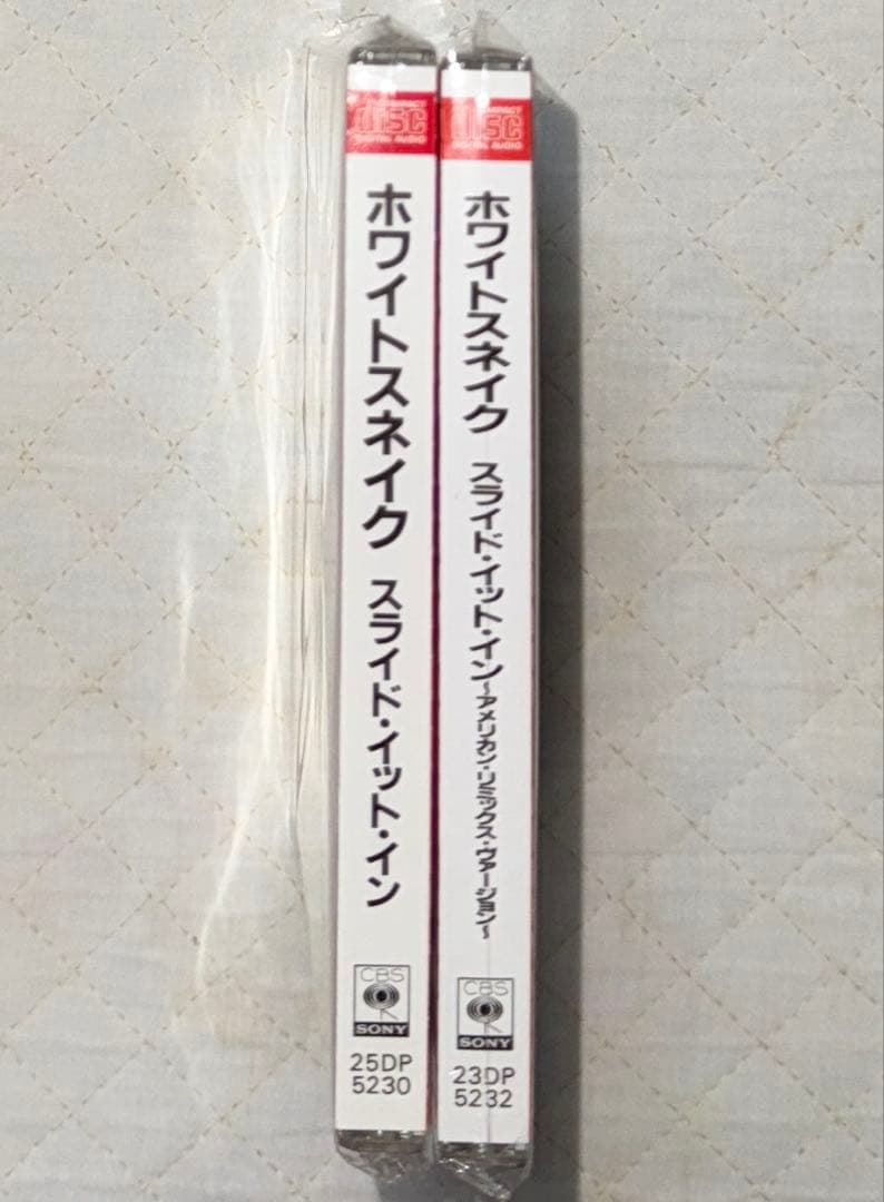 国内盤2枚セット！WHITESNAKE/ホワイトスネイク/スライド・イット・イン