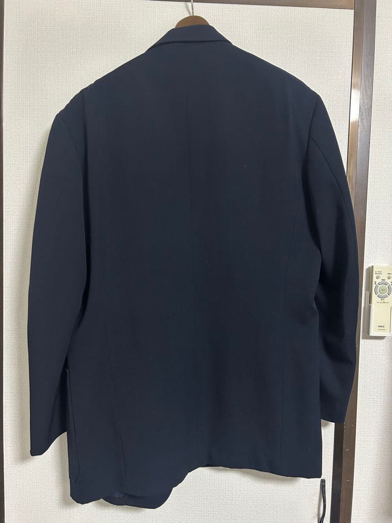 Yohji Yamamoto POUR HOMME 3Bジャケット ネイビー