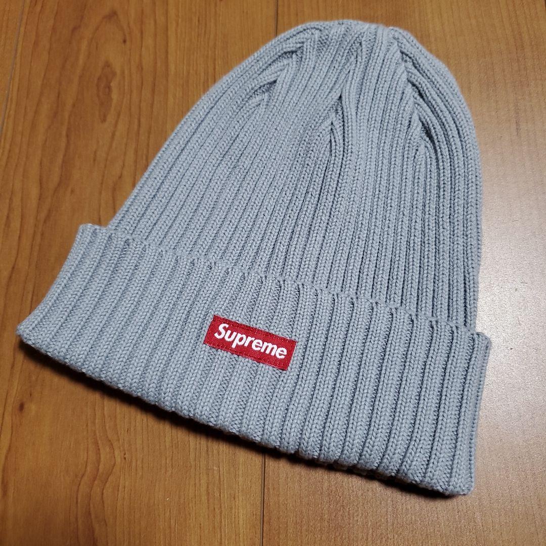 ✨【新品 半タグ付き】Supreme Overdyed Beanie グレー