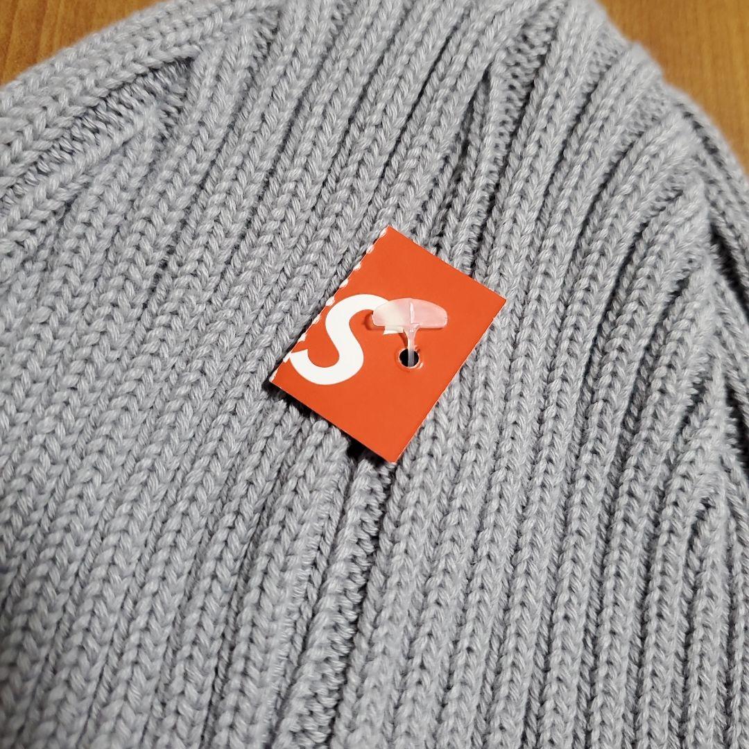 ✨【新品 半タグ付き】Supreme Overdyed Beanie グレー