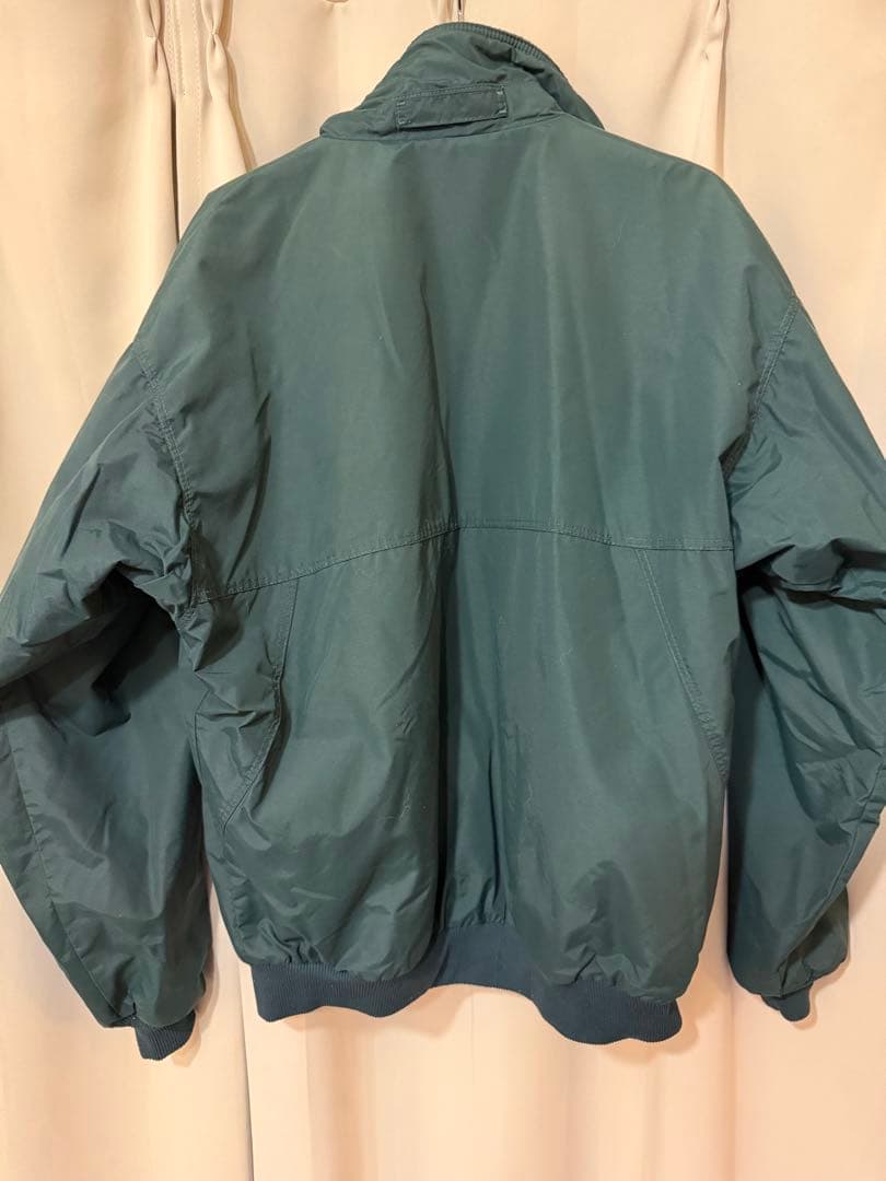 【USA製】90s パタゴニア シェルドシンチラジャケット サイズM深緑