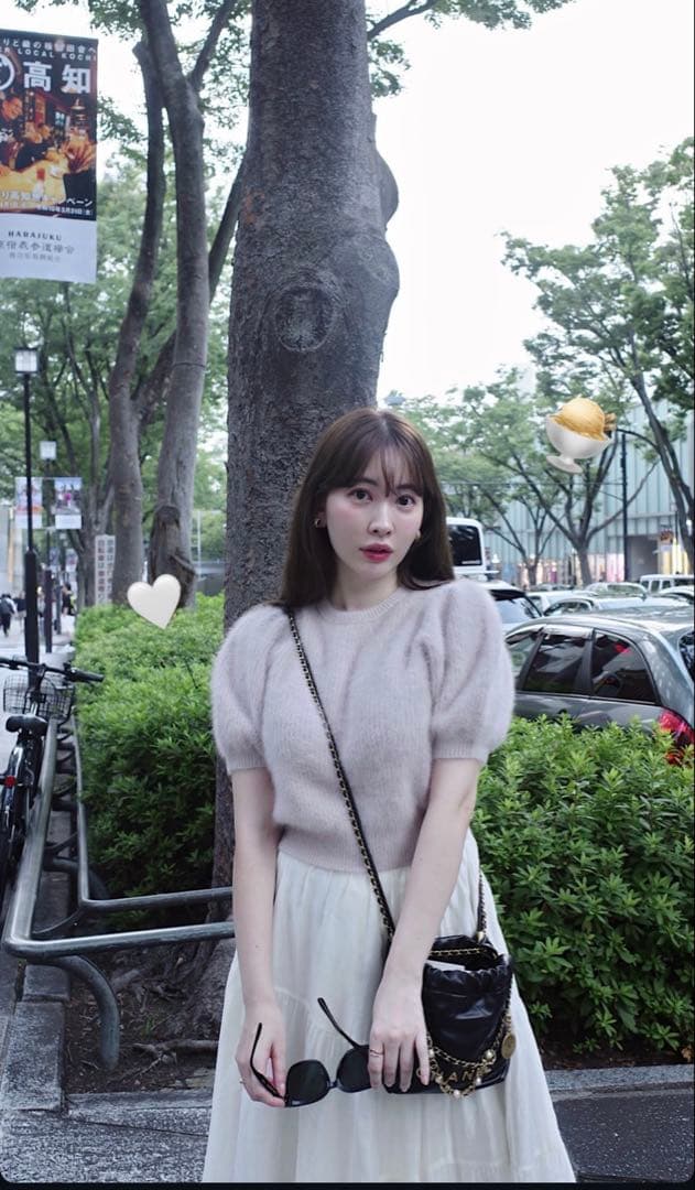 スカート herlipto Asymmetry Tiered Skirt M