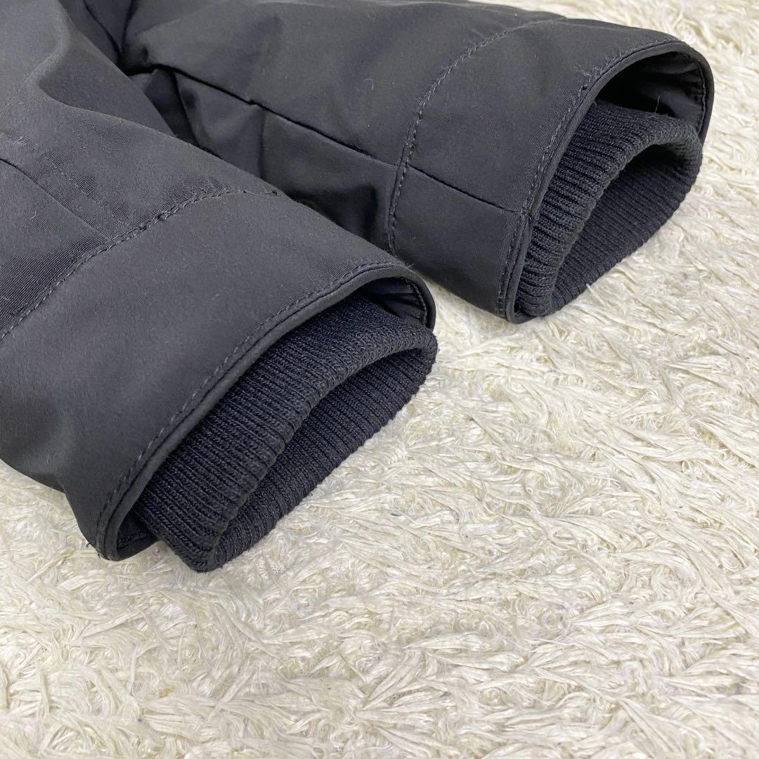 【美品】ZARA trf 2way中綿モッズコート ファー ボア L ブラック