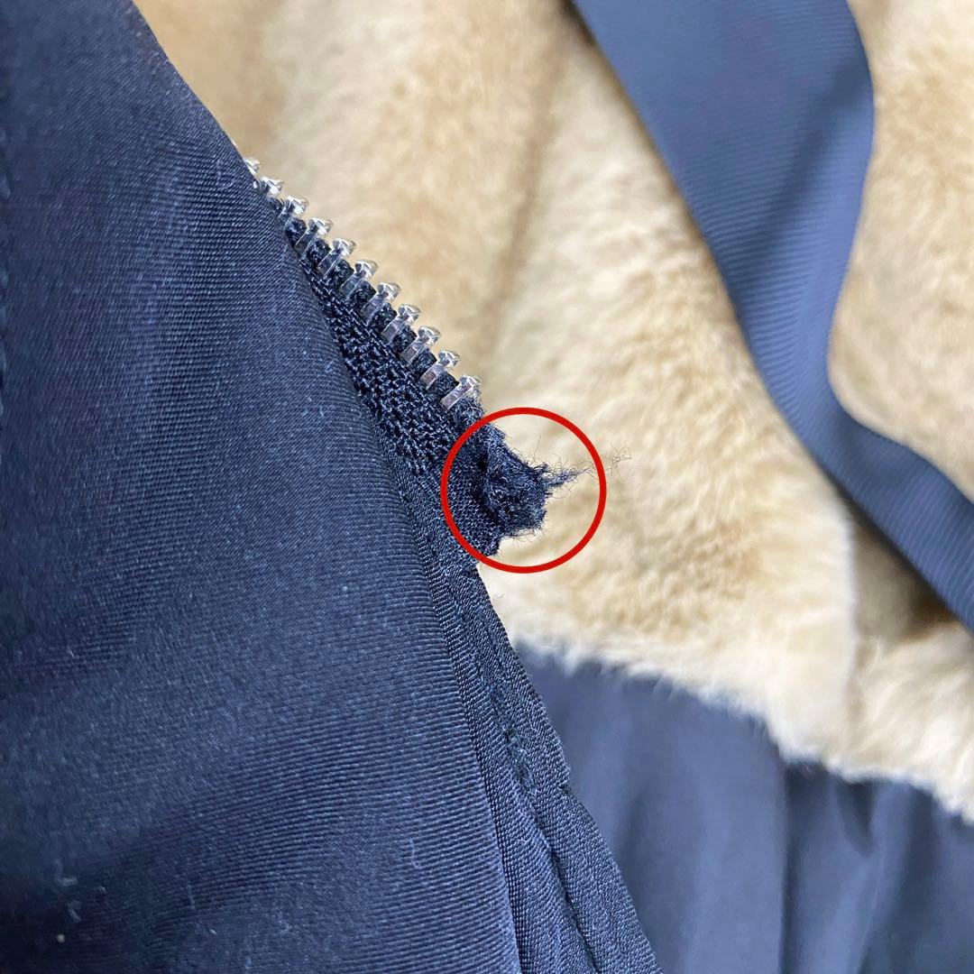 【美品】ZARA trf 2way中綿モッズコート ファー ボア L ブラック
