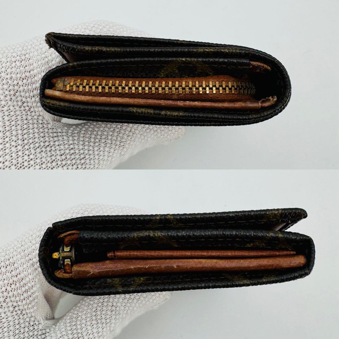 ルイヴィトン ヴィンテージ トレゾール 財布 二つ折り財布 495