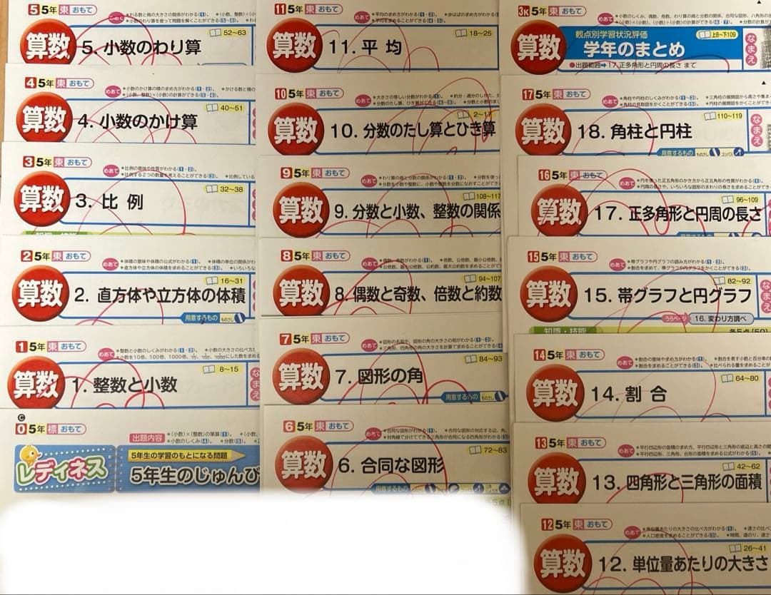 【2025年度　最新版】カラーテスト　算数　小5 教育同人社　教育出版