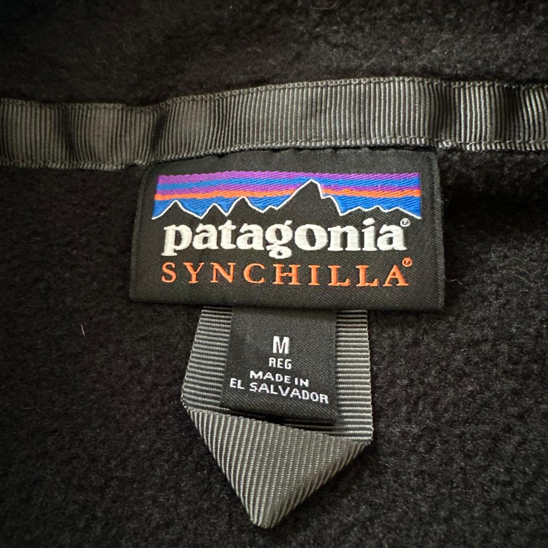 patagonia Synchilla シンチラフリースベスト M 黒
