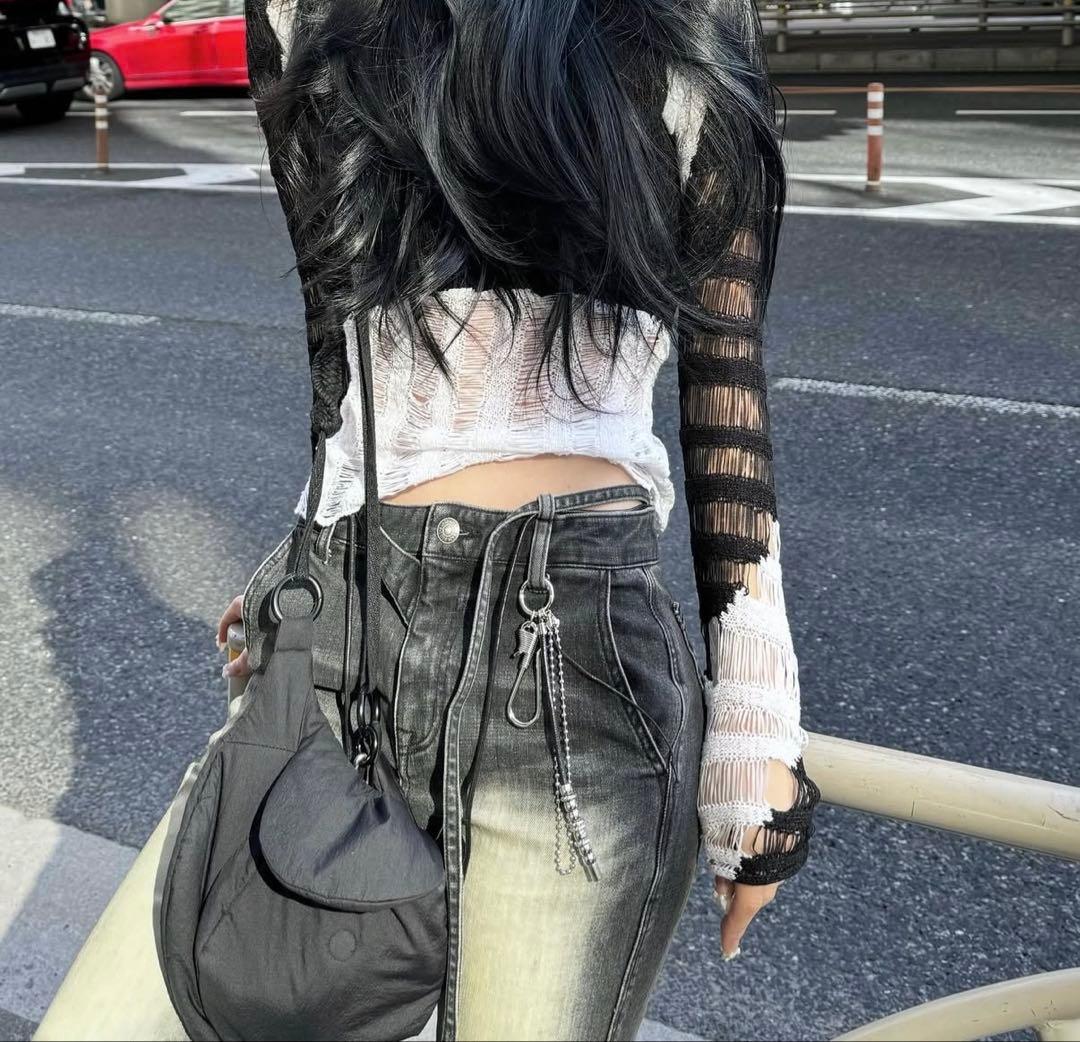 パンツ melt the lady theredthread denim19