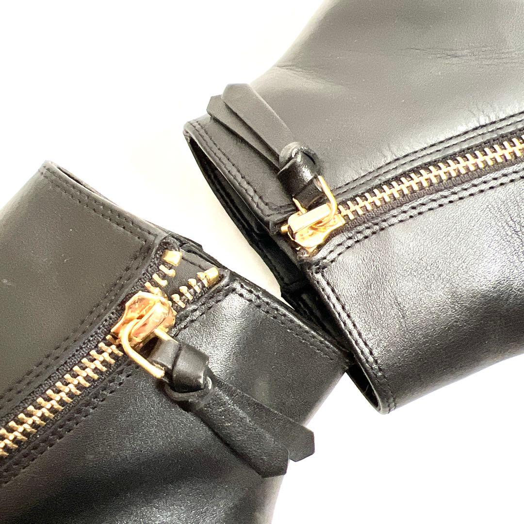 ally様COLE HAAN コールハーン サイドジップヒールブーツ
