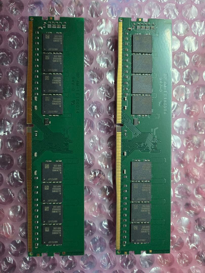 ADATA ddr4 2666mhz 16GBx2枚 合計32GB メモリー