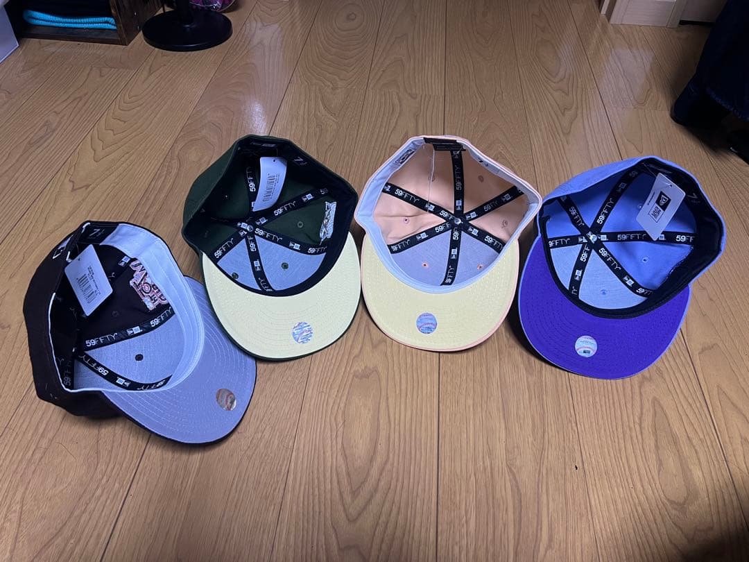 THECAP別注ヤンキース 59FIFTY キャップ 4色セット