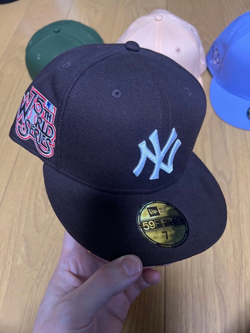 THECAP別注ヤンキース 59FIFTY キャップ 4色セット